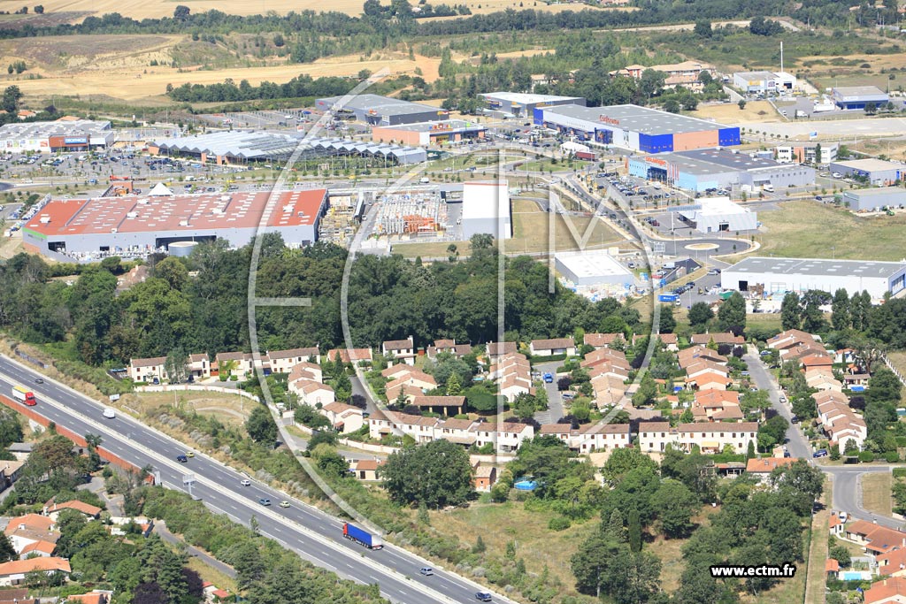 Photo arienne de Colomiers - Nord