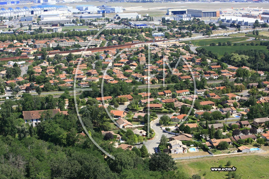 Photo arienne de Colomiers - Sud