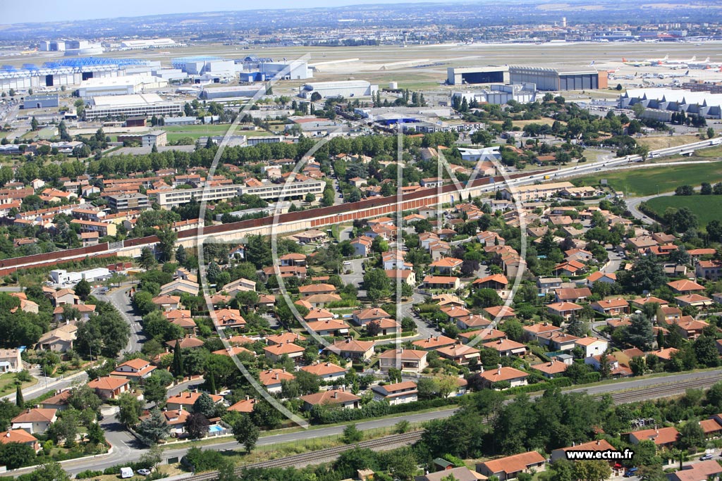 Photo arienne de Colomiers - Sud