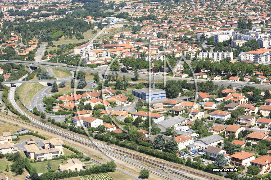 Photo arienne de Colomiers - Sud