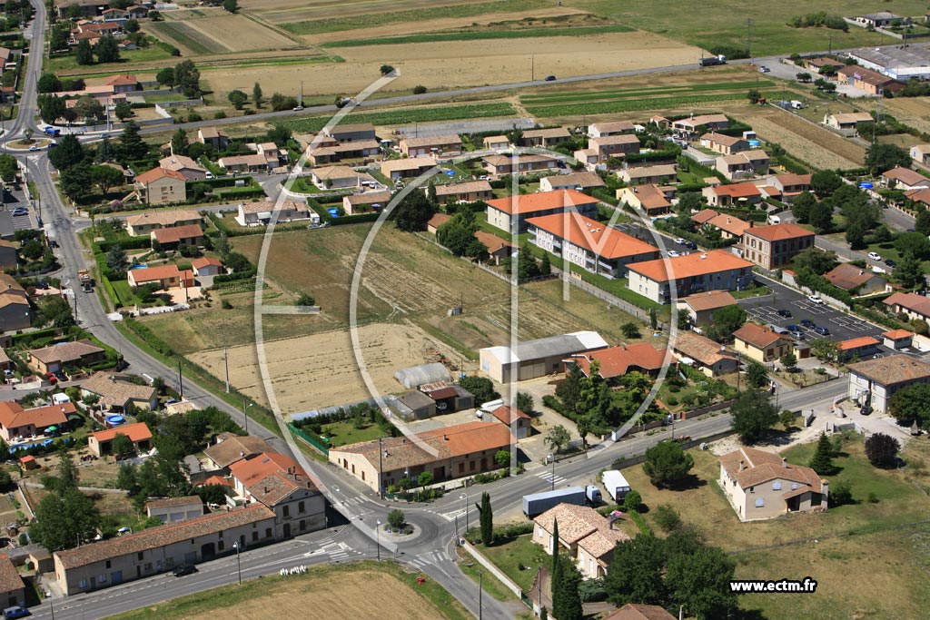 Photo arienne de Gagnac sur Garonne