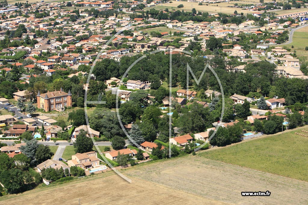 Photo arienne de Gagnac sur Garonne