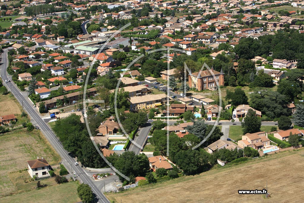 Photo arienne de Gagnac sur Garonne