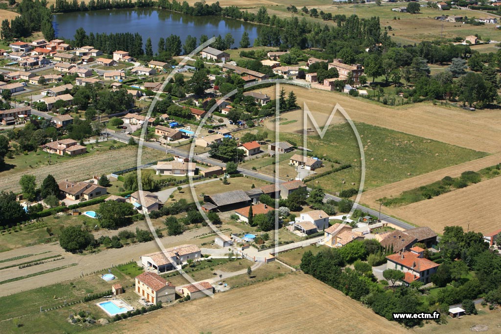 Photo arienne de Gagnac sur Garonne