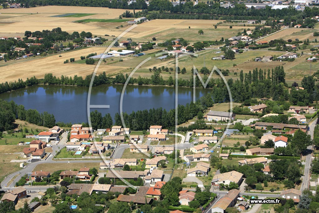 Photo arienne de Gagnac sur Garonne