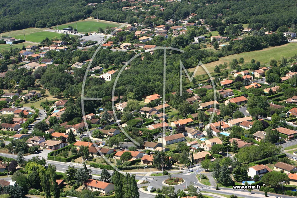 Photo arienne de La Salvetat Saint Gilles - Les Hauts de St Gilles