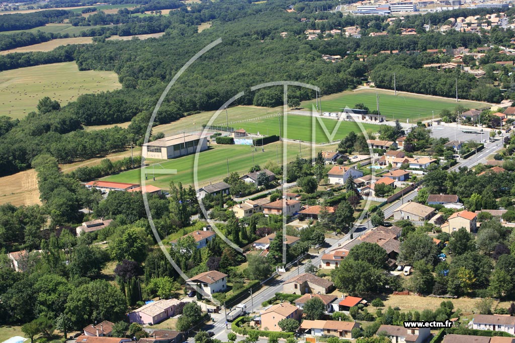 Photo arienne de La Salvetat Saint Gilles - Les Hauts de St Gilles