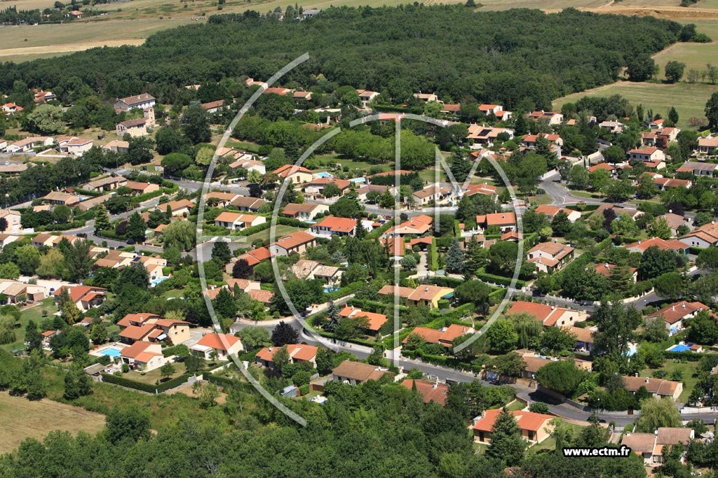Photo arienne de La Salvetat Saint Gilles - Les Hauts de St Gilles