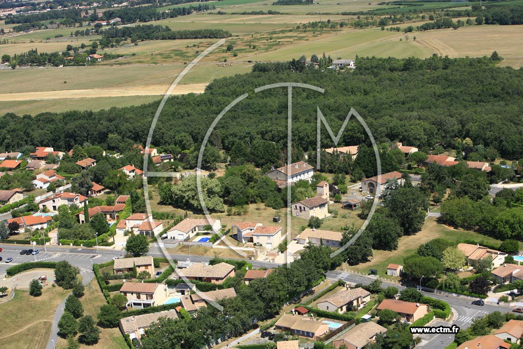 Photo arienne de La Salvetat Saint Gilles - Les Hauts de St Gilles