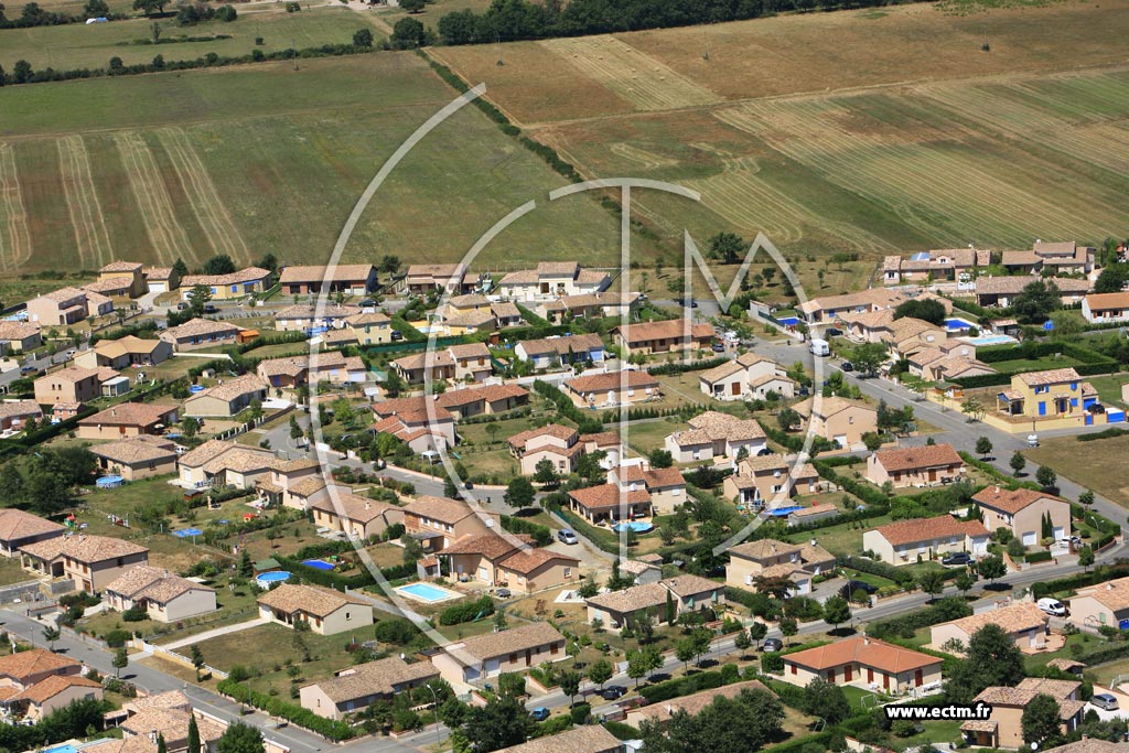 Photo arienne de La Salvetat Saint Gilles - Les Hauts de St Gilles