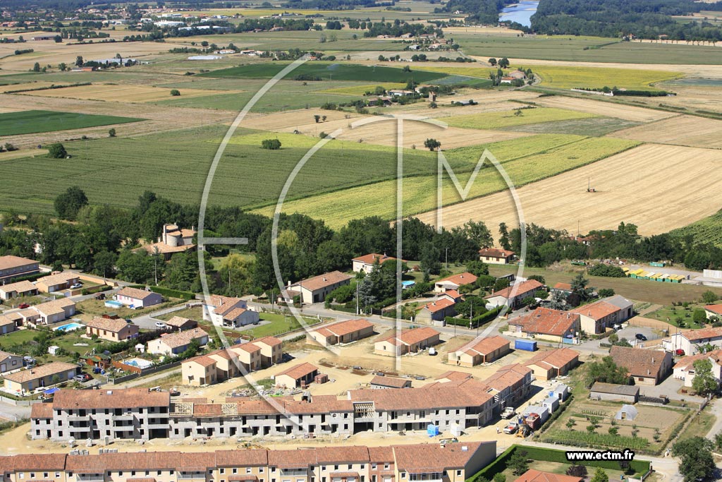 Photo arienne de Merville