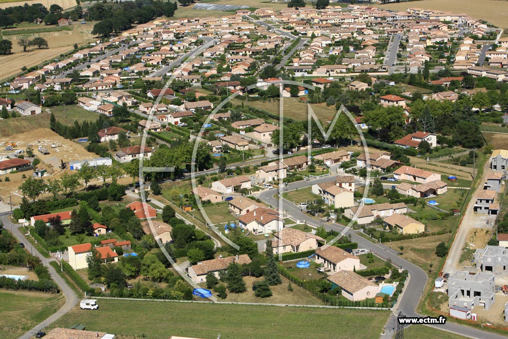 Photo arienne de Mondonville