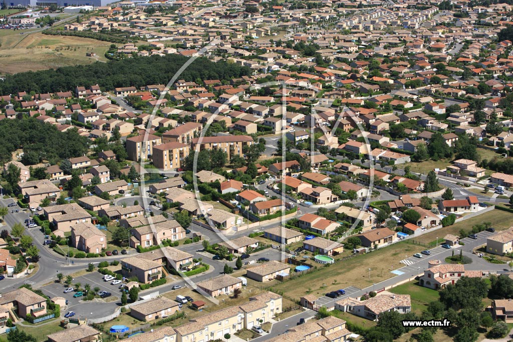 Photo arienne de Tournefeuille - Nord