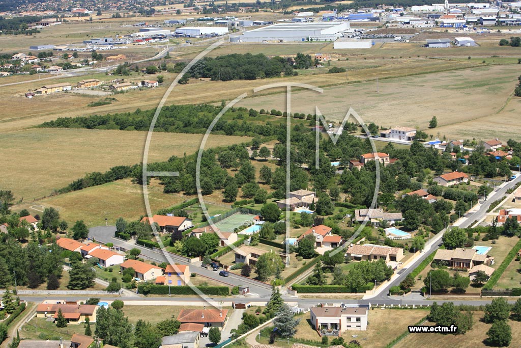 Photo arienne de Tournefeuille - Nord