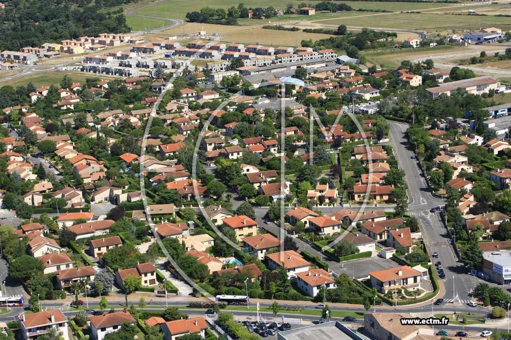 Photo arienne de Tournefeuille - Nord
