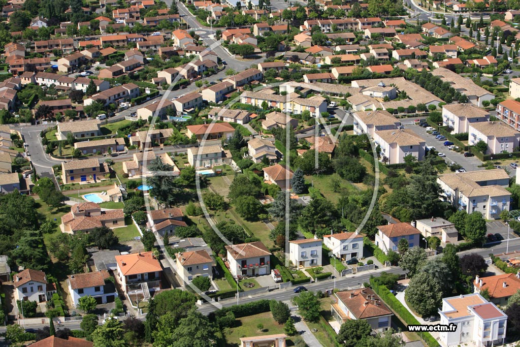 Photo arienne de Tournefeuille - Nord