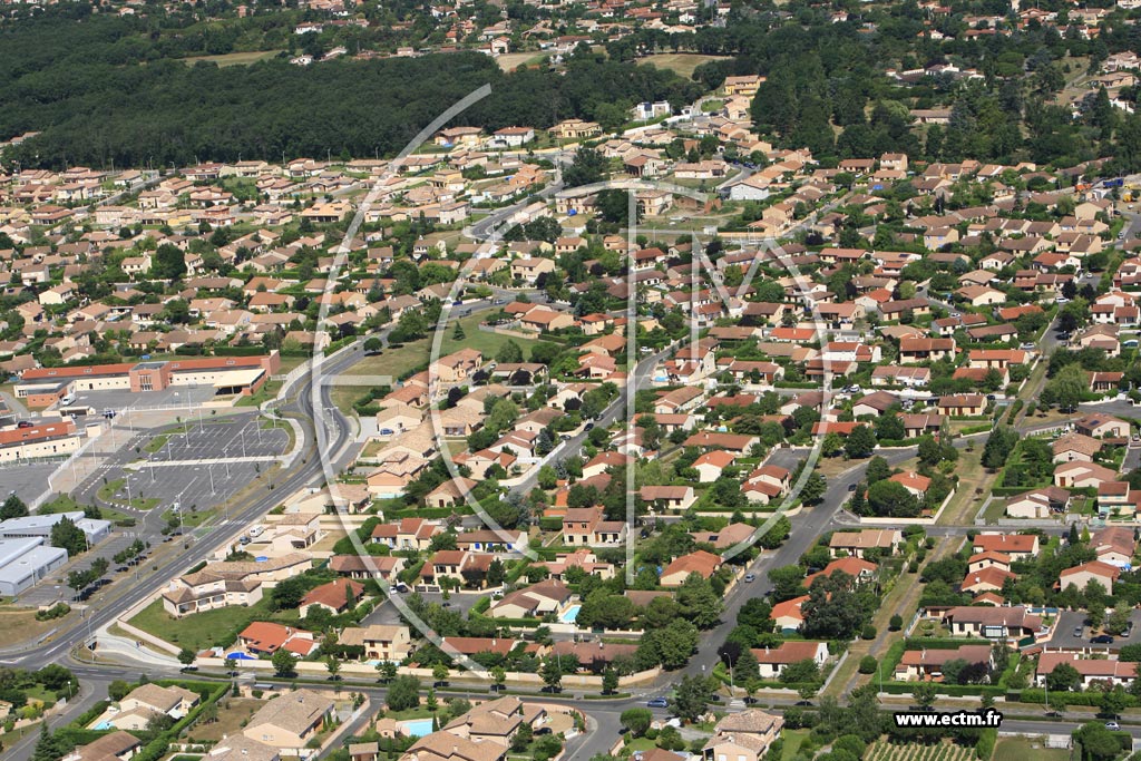 Photo arienne de Tournefeuille - Nord