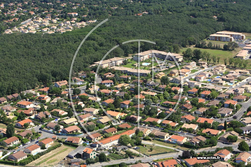 Photo arienne de Tournefeuille - Nord