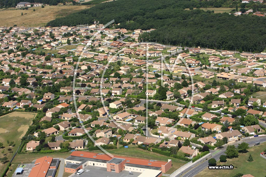 Photo arienne de Tournefeuille - Nord