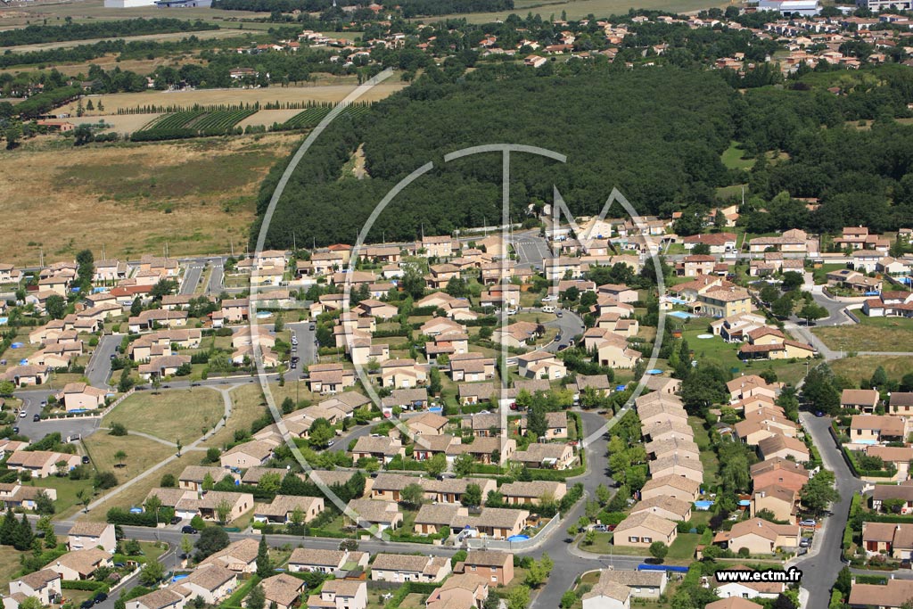 Photo arienne de Tournefeuille - Nord
