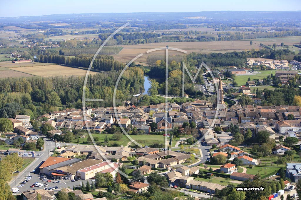 Photo arienne de Negrepelisse