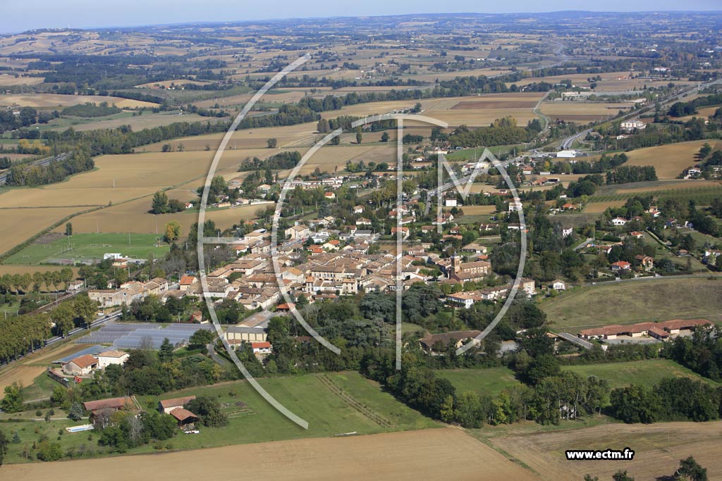 Photo arienne de Realville