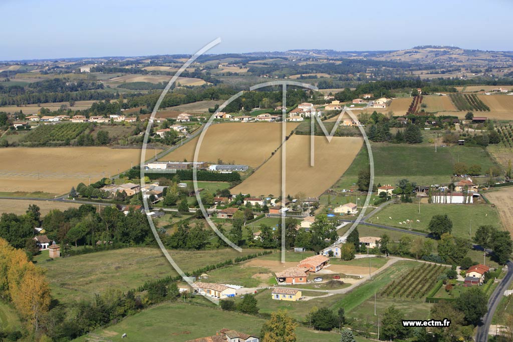 Photo arienne de Realville