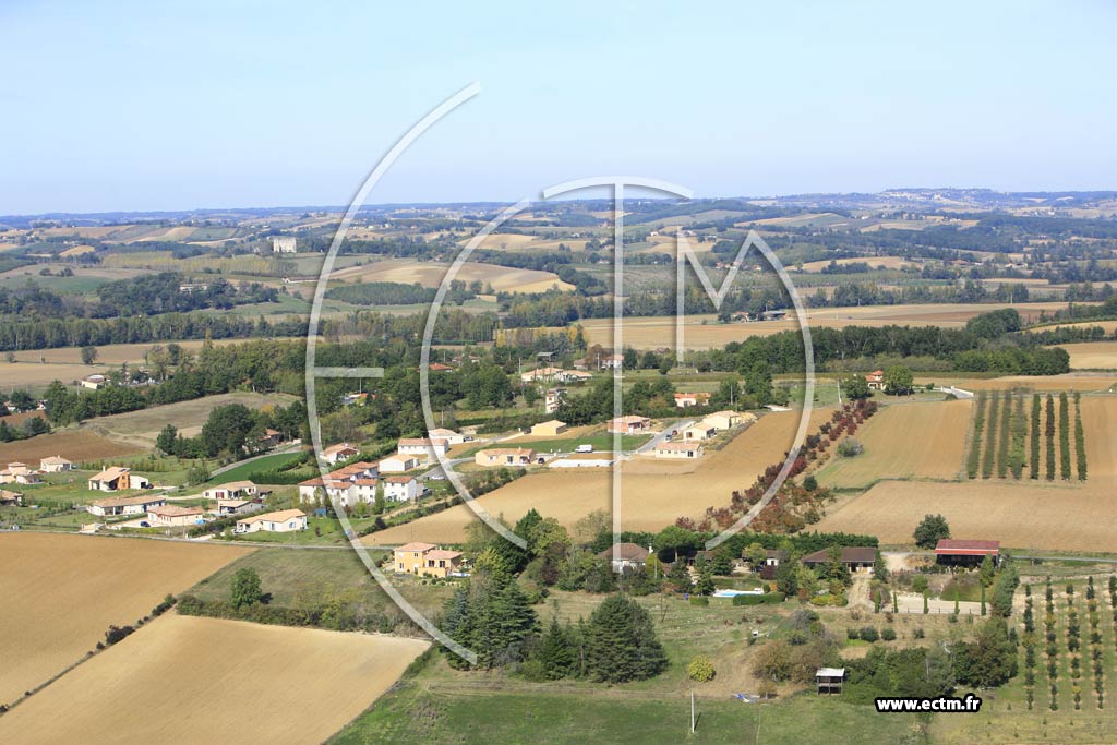 Photo arienne de Realville