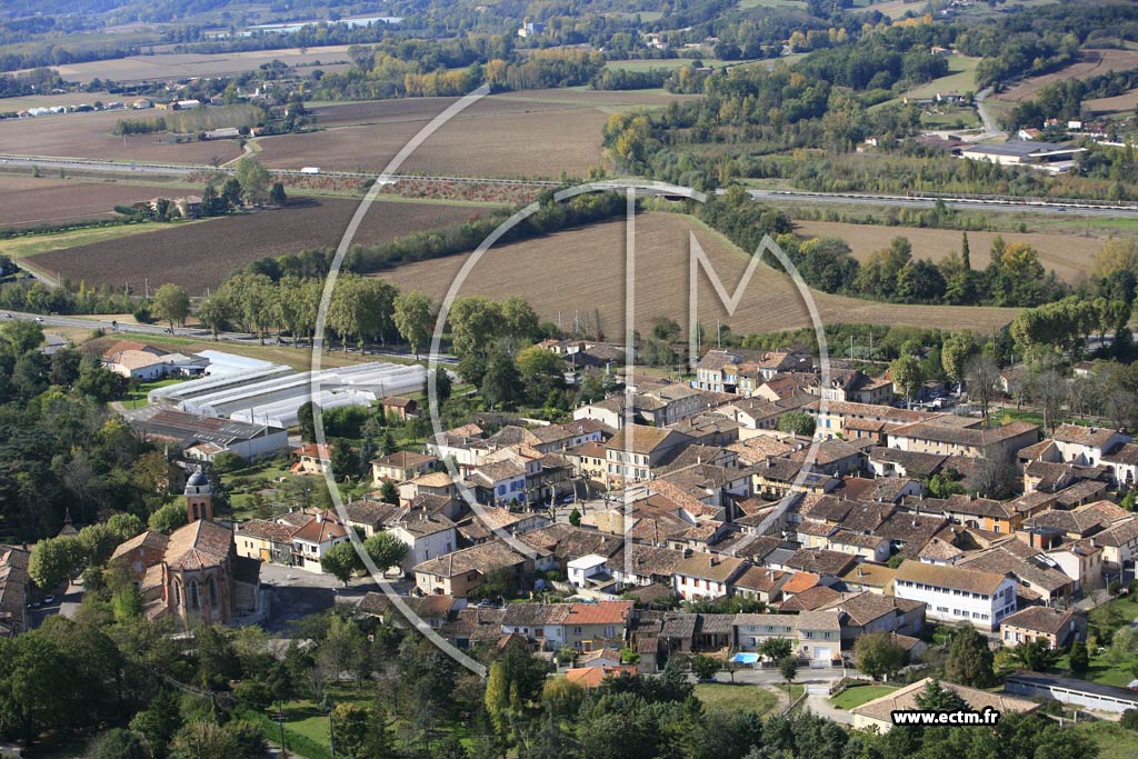 Photo arienne de Realville