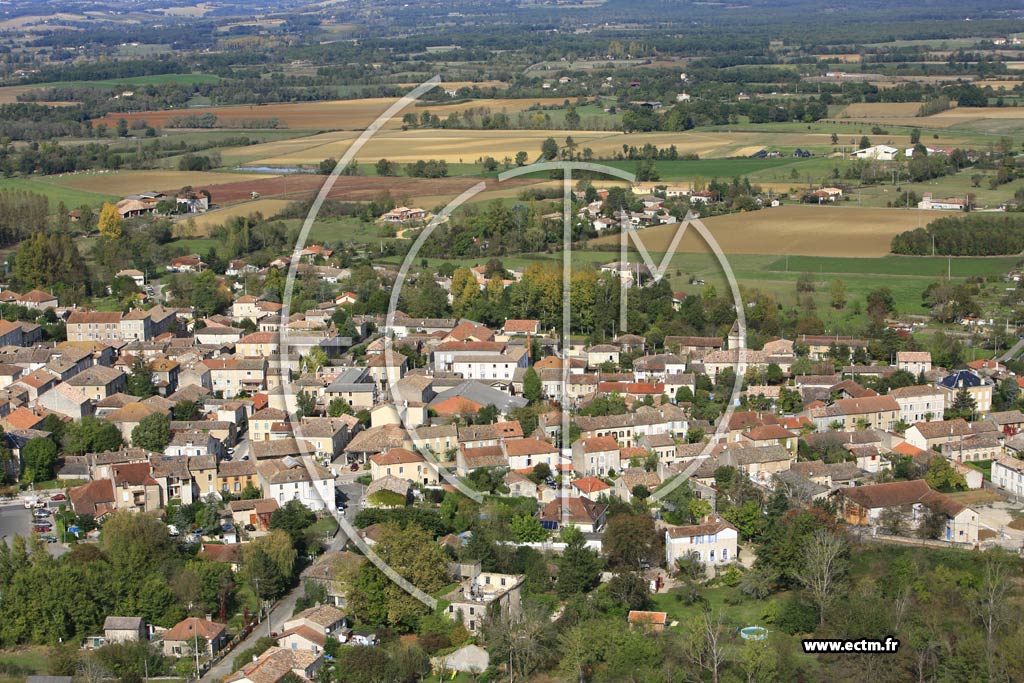 Photo arienne de Septfonds