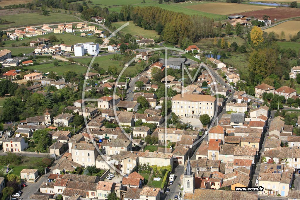 Photo arienne de Septfonds