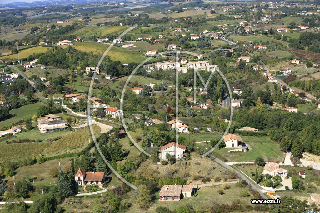 Photo arienne de Moissac
