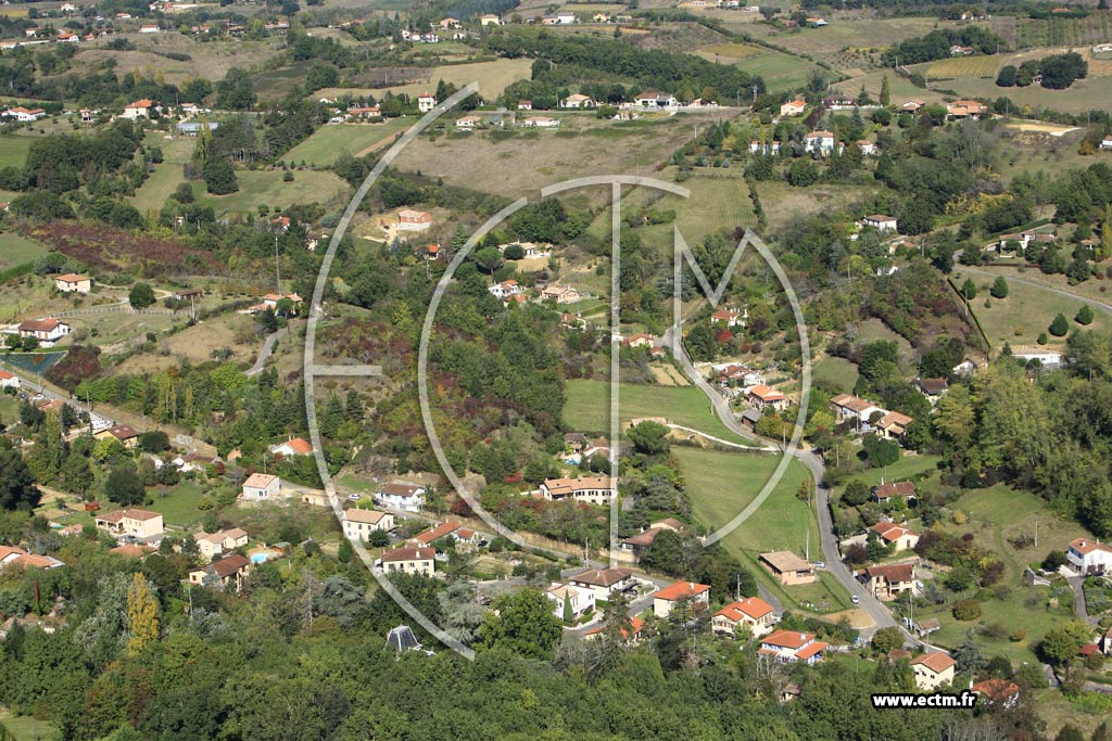 Photo arienne de Moissac