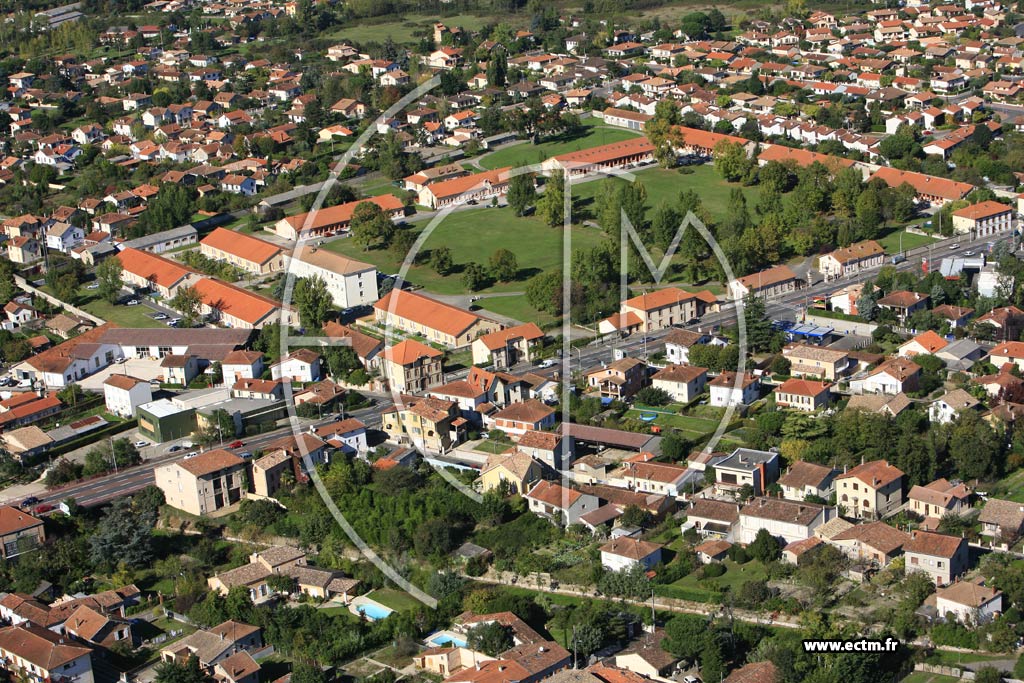 Photo arienne de Montauban  - les Cedres