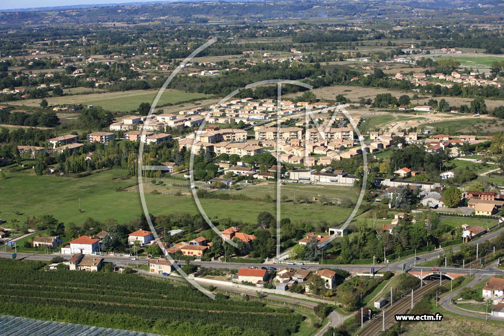 Photo arienne de Montauban  - les Ormeaux