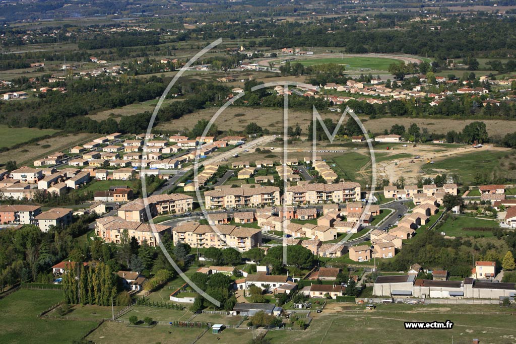 Photo arienne de Montauban  - les Ormeaux