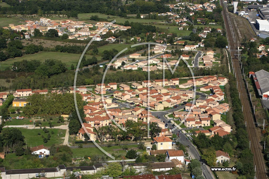 Photo arienne de Montauban  - les Ormeaux