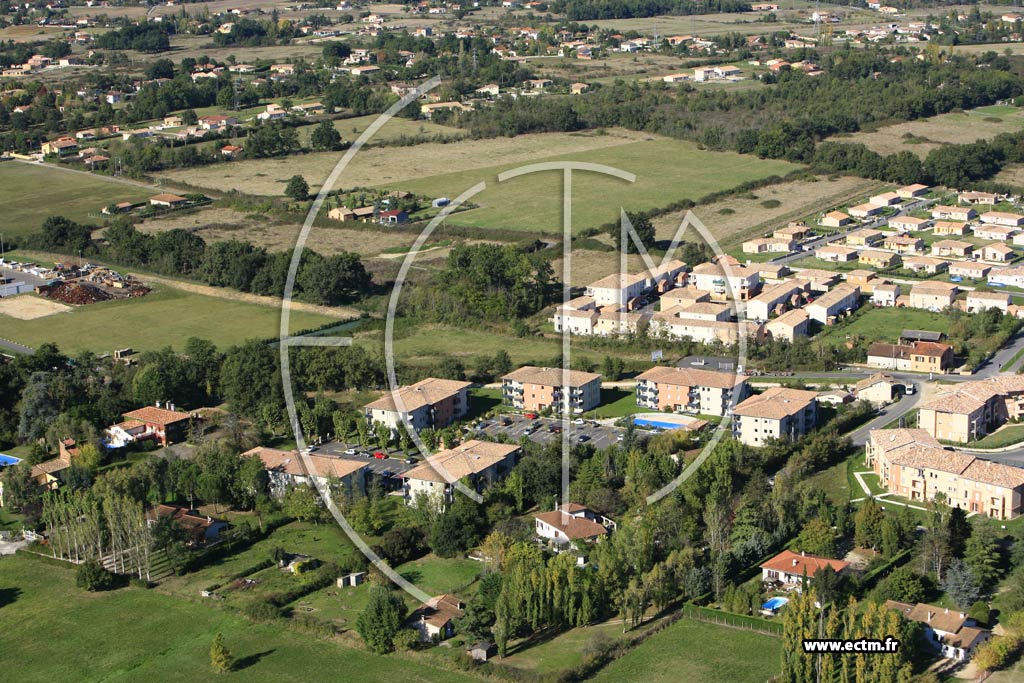 Photo arienne de Montauban  - les Ormeaux