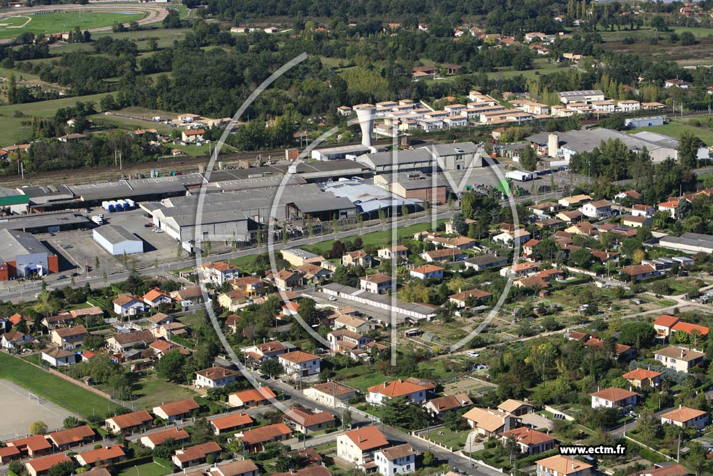 Photo arienne de Montauban  - Plaisance
