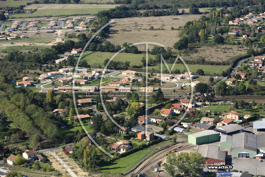 Photo arienne de Montauban  - Plaisance