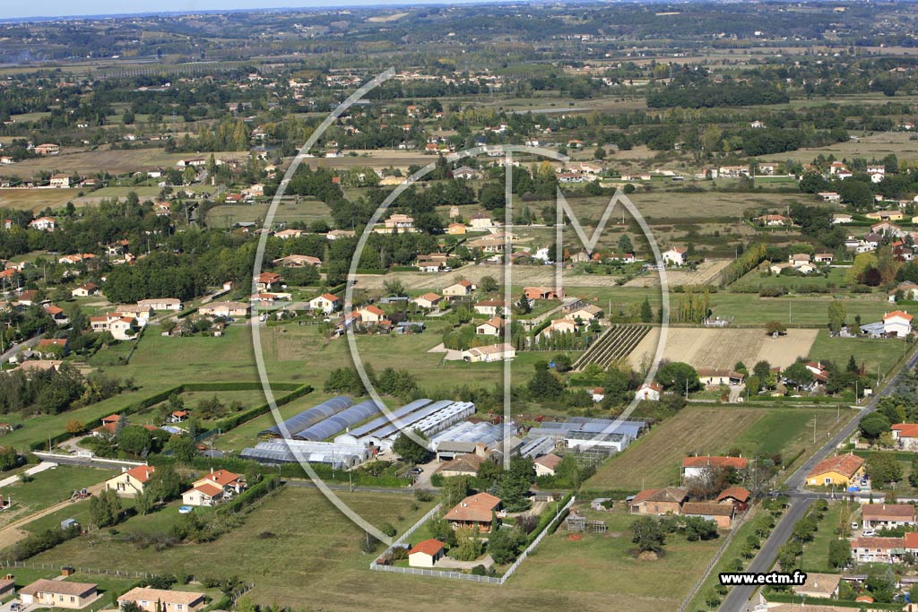 Photo arienne de Montauban  - Bas Pays