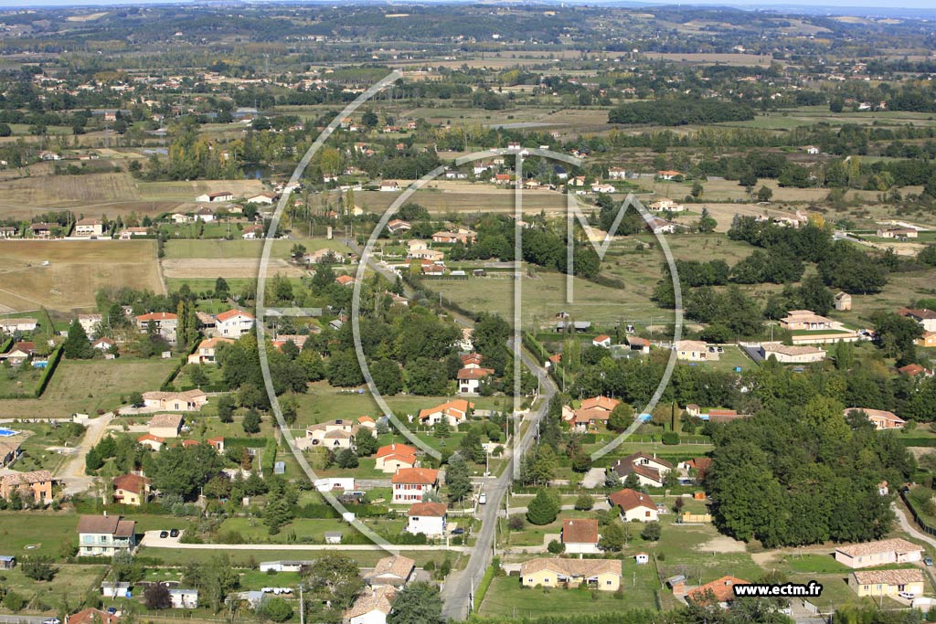 Photo arienne de Montauban  - Bas Pays