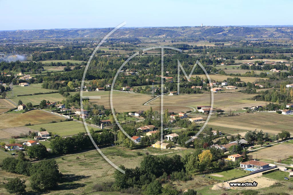 Photo arienne de Montauban  - Bas Pays