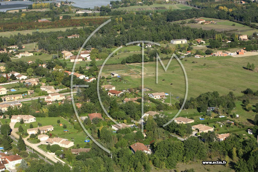 Photo arienne de Montauban  - Birac