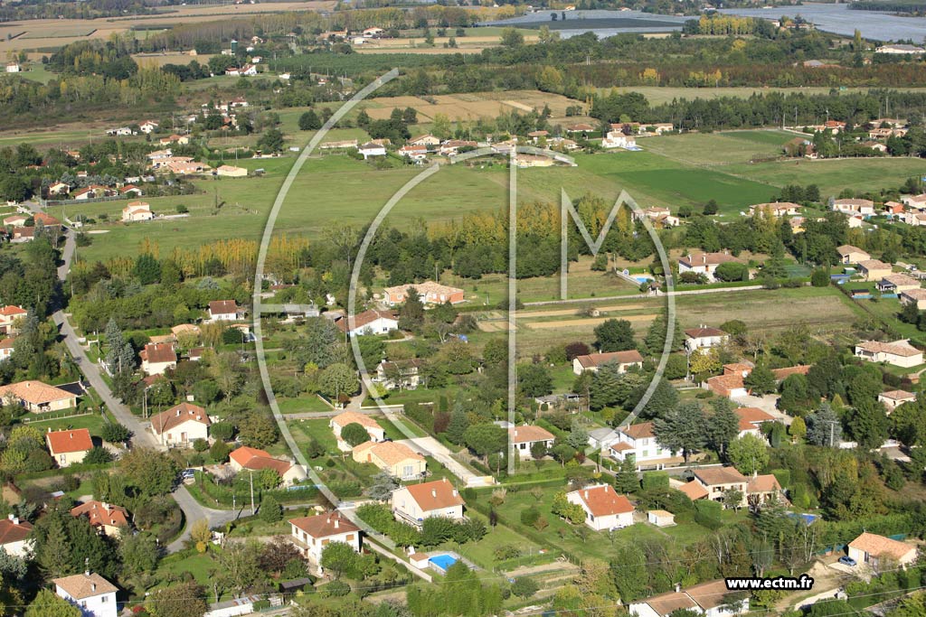 Photo arienne de Montauban  - Birac