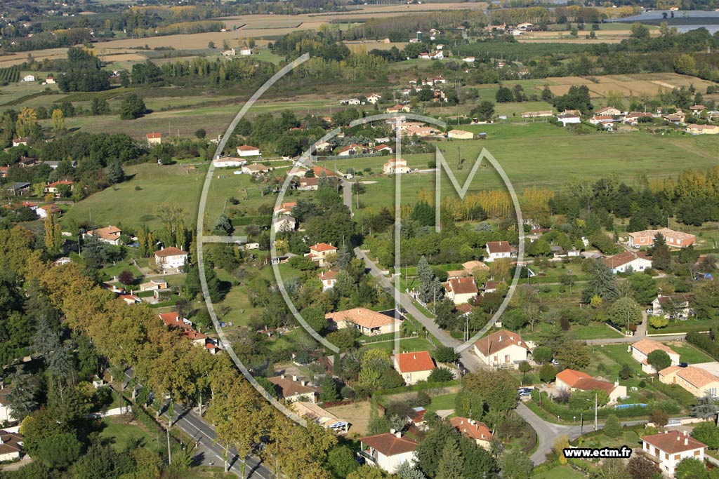Photo arienne de Montauban  - Birac
