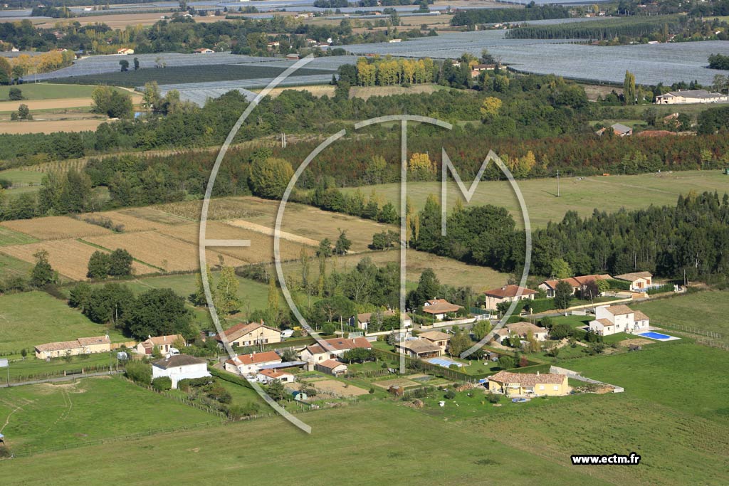 Photo arienne de Montauban  - Birac