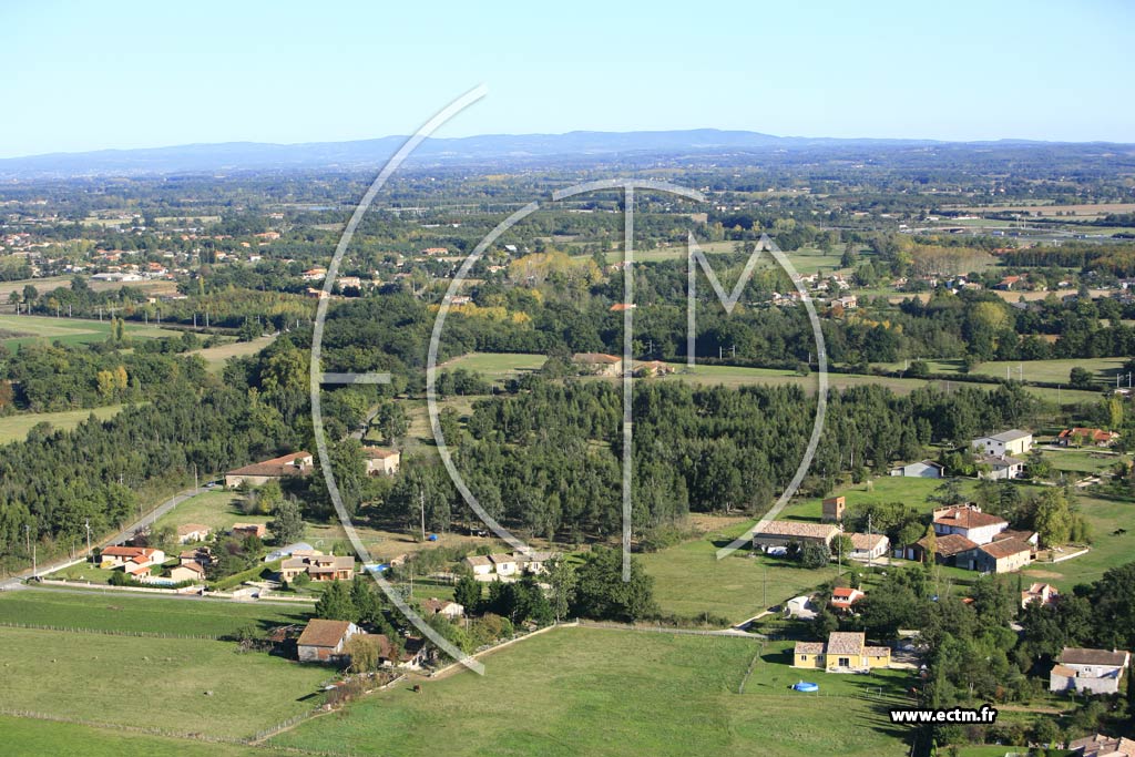 Photo arienne de Montauban  - Birac