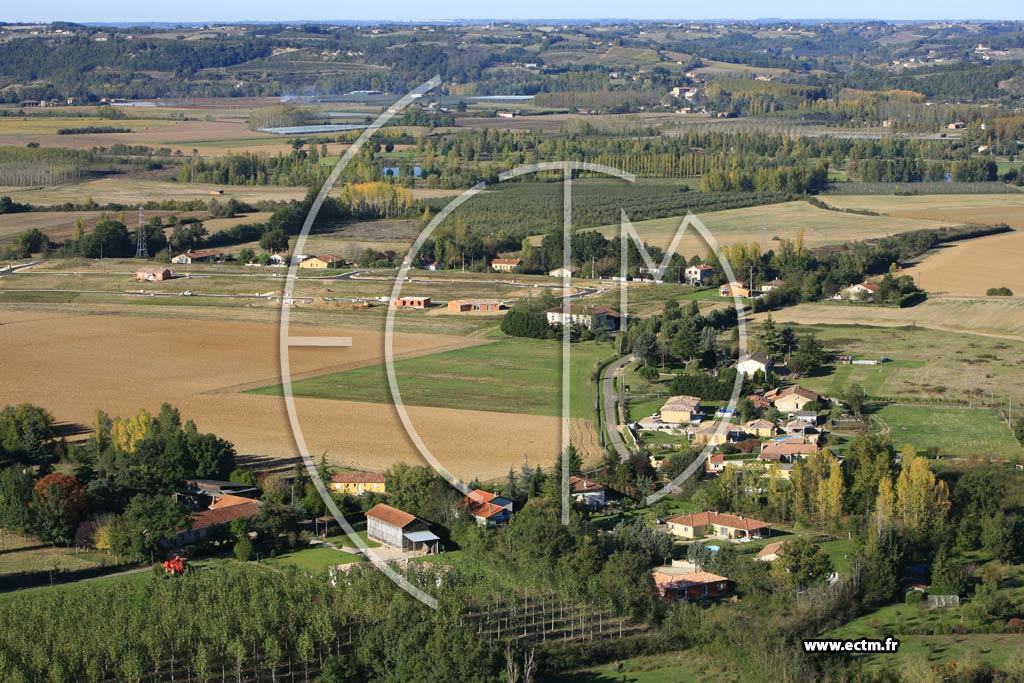 Photo arienne de Montauban  - Falguieres