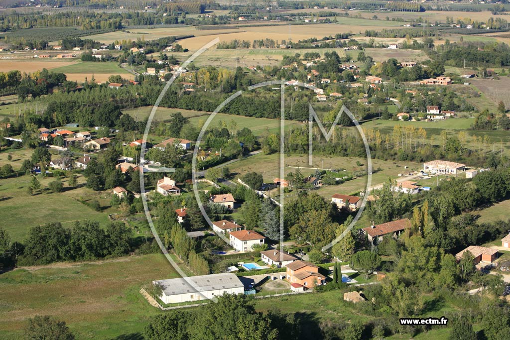 Photo arienne de Montauban  - Falguieres